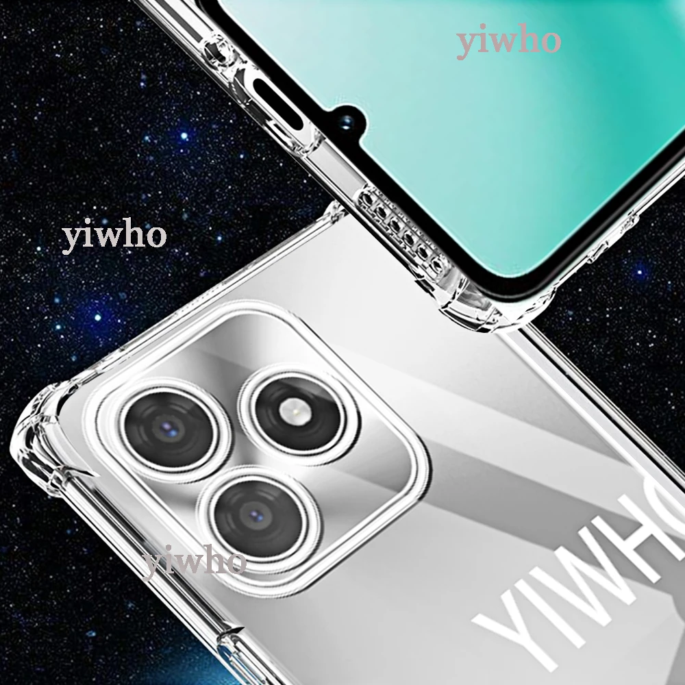 Shockproof Soft TPU Clear Transparent Phone Case - 1-10pcs