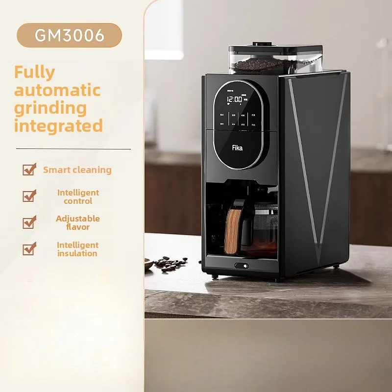 Fika Automatic Coffee Machine - One-Touch Grind &...