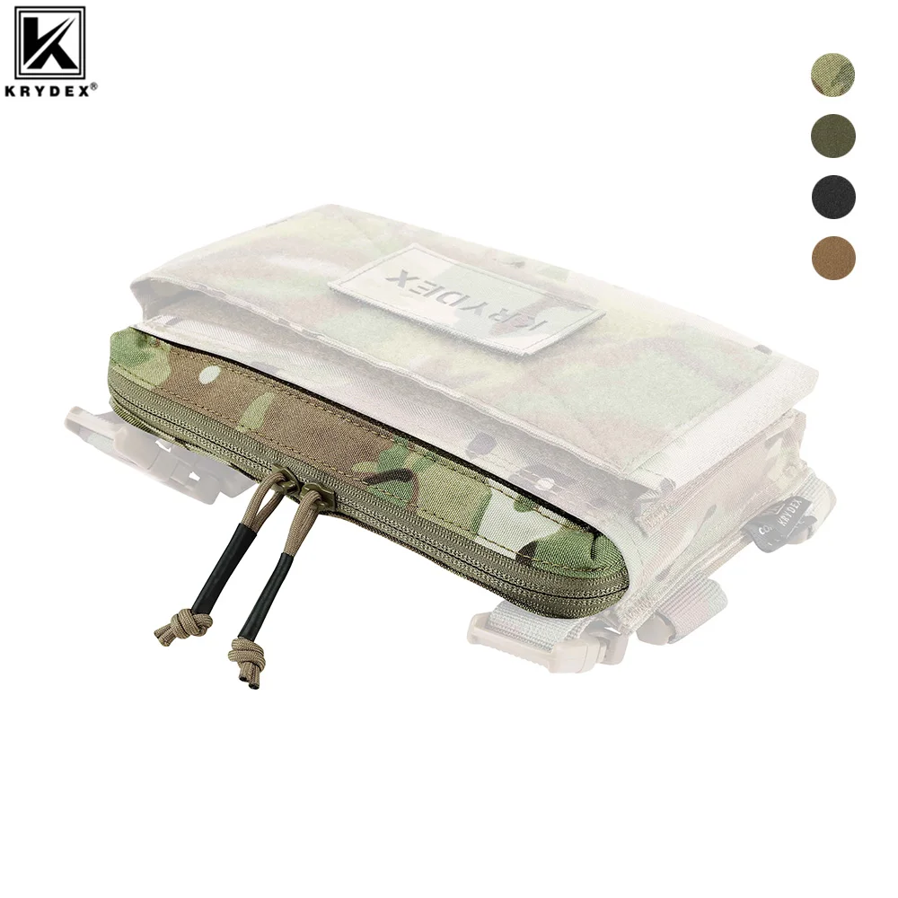 Insert de poche KRYDEX MK3 MK4 pour chest rig - Couverture à double fermeture éclair