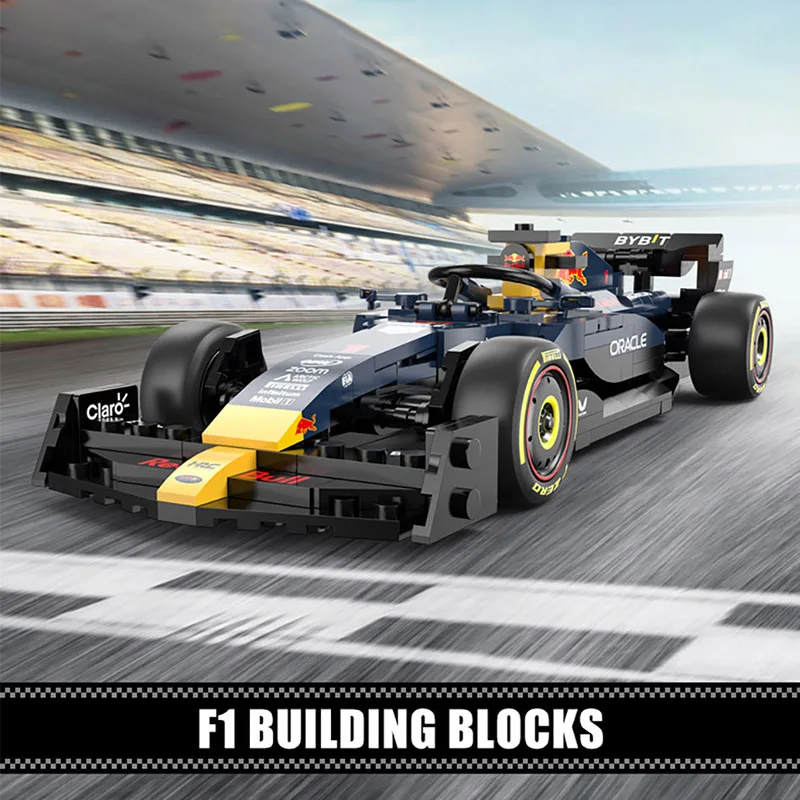 Technical F1 Formula Racing Sport Car Model Building Blocks City 1:24 Assembly C42 Speed Vehicle Bricks Toys For Kids Adult Gift 2