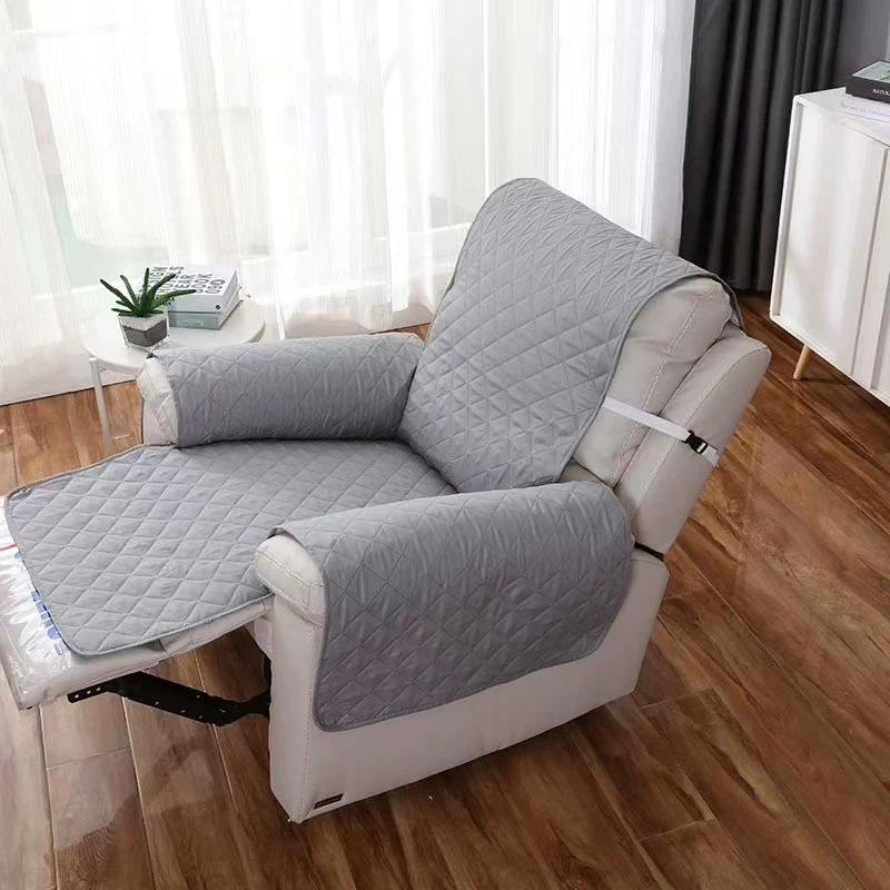 Sofa Cover Quilted Anti-wear Couch Cover for Dog Pet Kids Recliner Armchair Furniture Slipcovers 1/2/3 Seater Protect 6