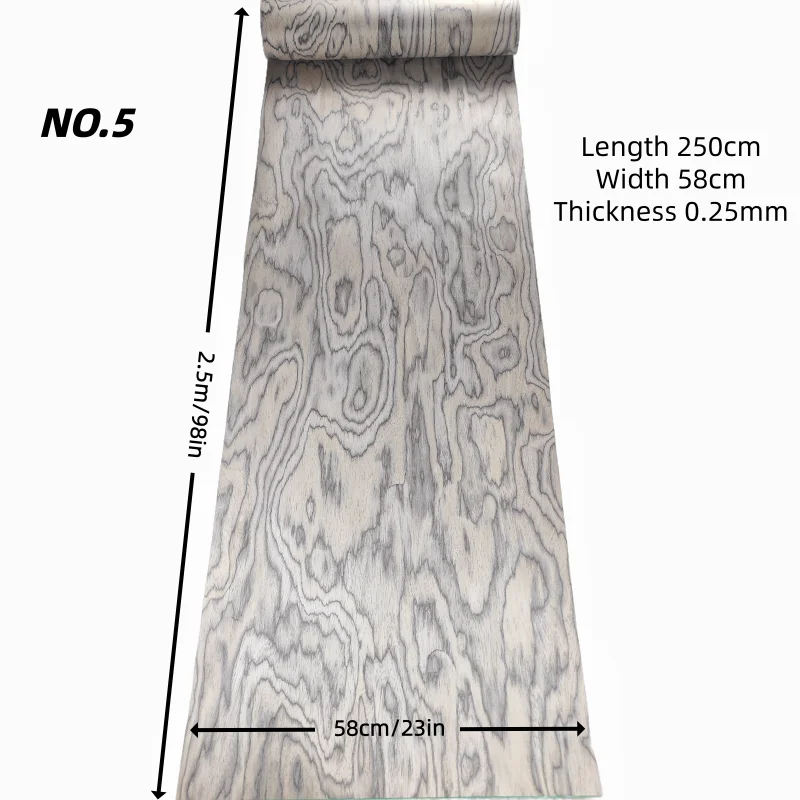 DIY High-EndTech Wood Veneer :for Wooden Refurbished Furniture Door Coffee Table Speaker Wall Panels Interior Home Decor