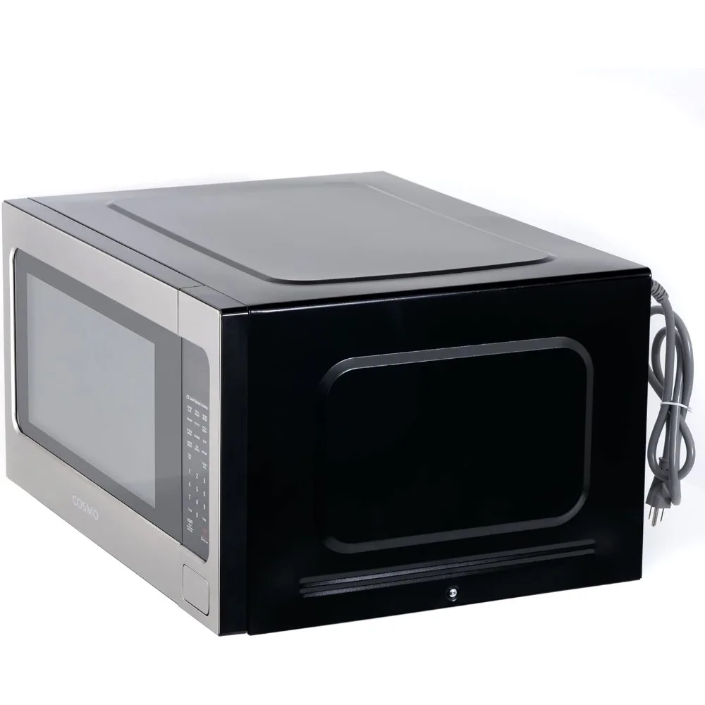 Microwave Oven with Smart Sensor, Touch Presets, 1200W & 2.2 Cu. Ft. Capacity, 24 Inch, Stainless Steel 6
