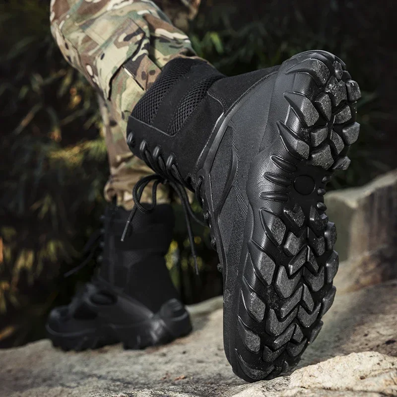 Ultralight Tactical Motorcycle Boots 3