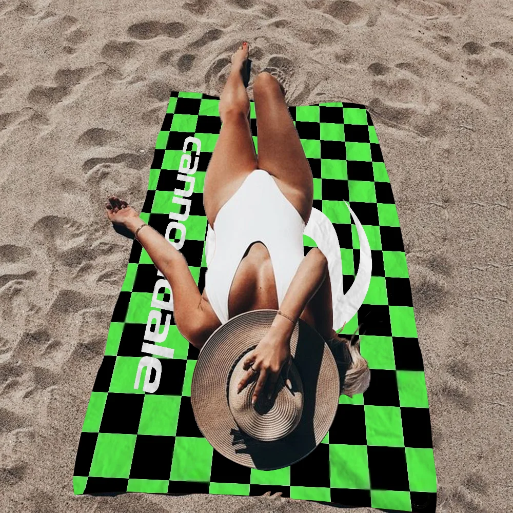 Washable C-Cannondales Microfiber Beach Towel Absorbent Quick Dry Soft Yoga Swimming Resort Mountain Climbing Towel