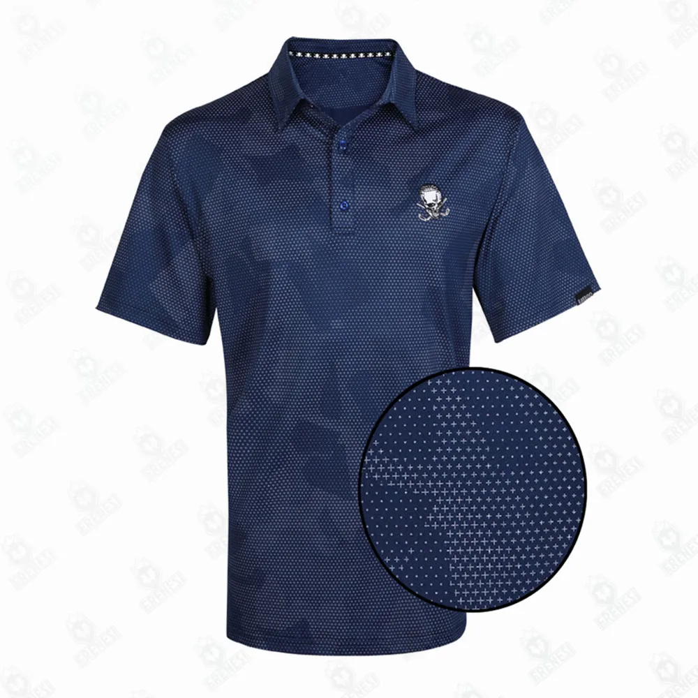 Mens Golf Shirt Rogue Men's Summer Golf Short Shirt Polo Sports