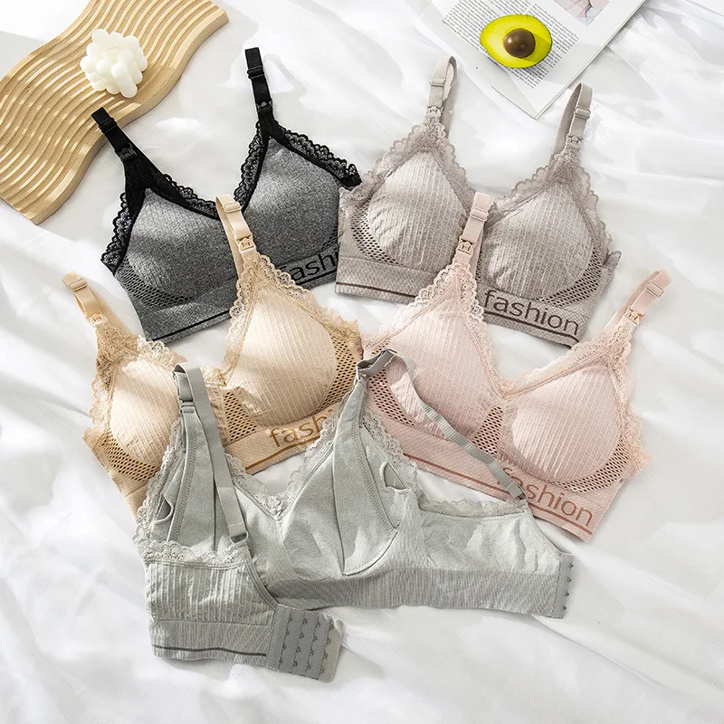 Breastfeeding bra pregnant women underwear maternity nursing bra maternity clothes 3