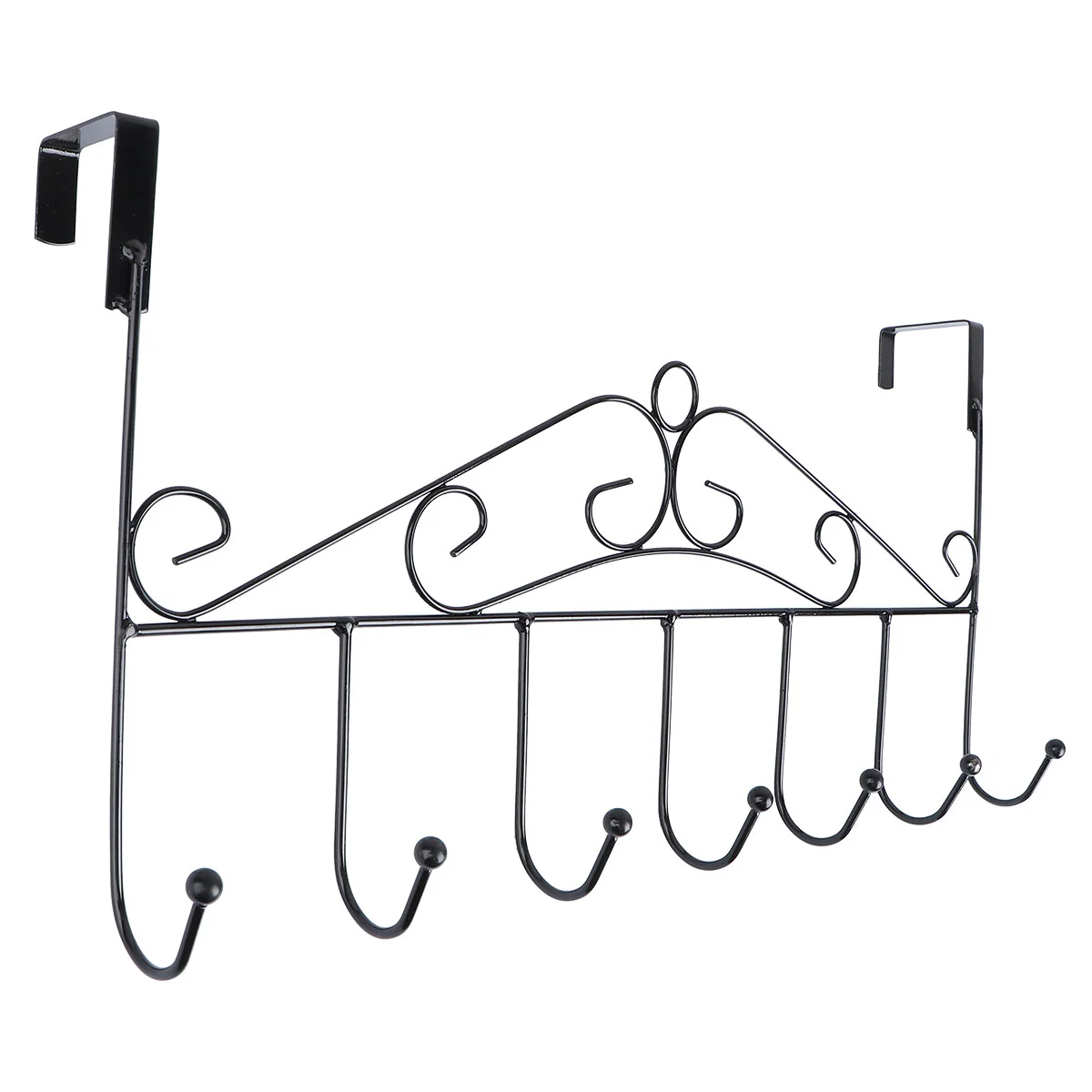 

Over The Door Hanger Heavy Duty Over The Door Towel Rack Coat Cloth Hanger Organizer with Hooks for Bedroom Bathroom Livingroom
