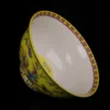 Jingdezhen Pink Yellow Dragon Pattern Small Bowl Antique Porcelain Decoration 4