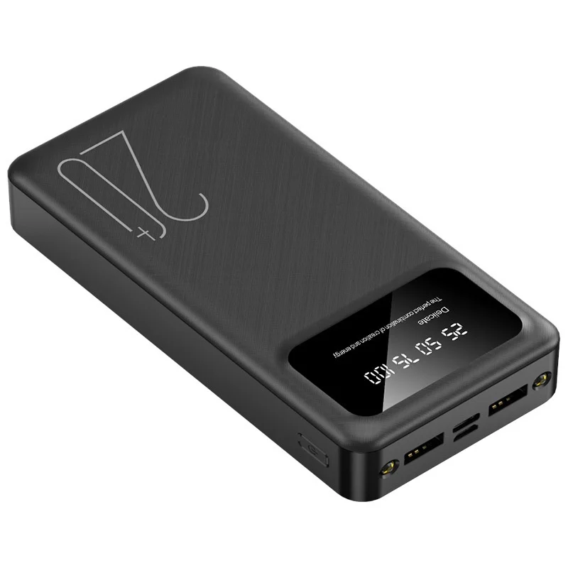 Power Bank 20000mAn, 2A Fast Charging Power Supply: High capacity, portable charger for travel and gift ideas