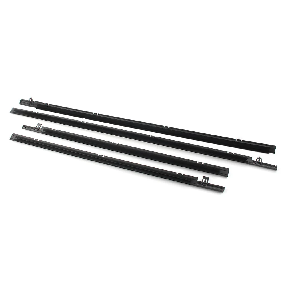 Car Outer Door Windows Rubber Weatherstrip 4PCS for Honda Spirior 2009-2014 Waterproof Pressure Sealing Strip Car Accessories