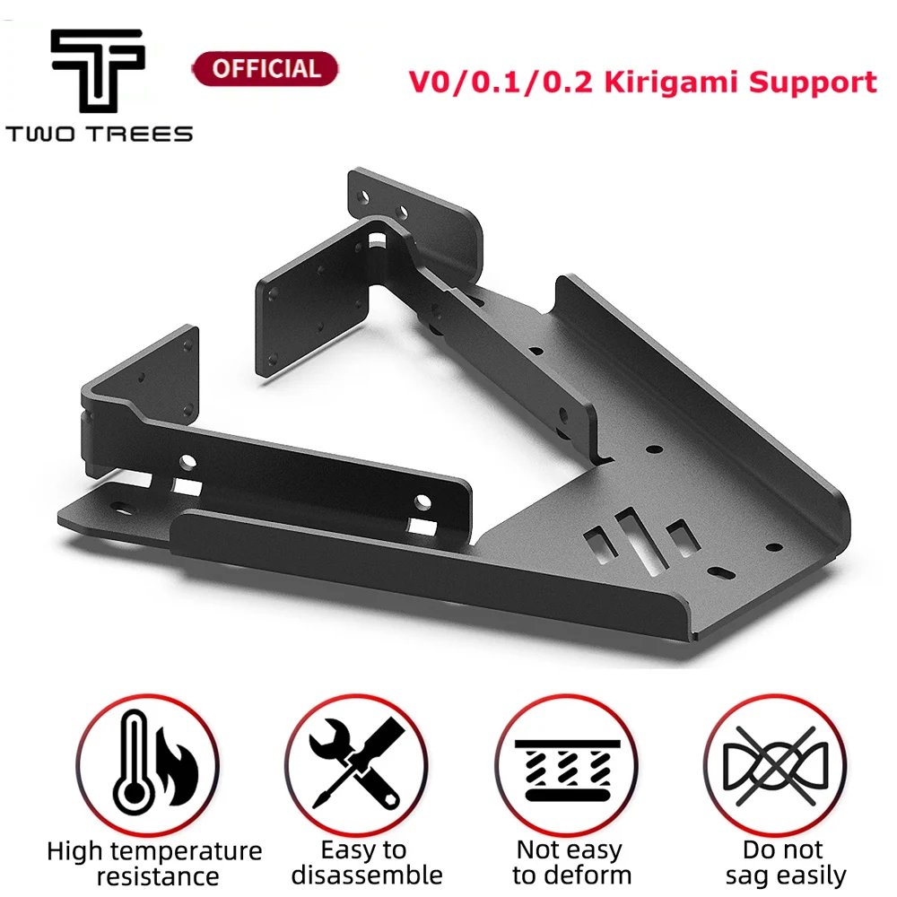 

Стальная пластина Kirigami для 3D-принтера Voron 0,2 V0 V0.1, алюминиевая гайка, крепление блока для Voron, наборы для обновления 3D-принтера