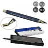 2B 4B 6B 8B HQ Alloy Metal Art Drawing Pencil 5.6mm Lead Students Painting Graffiti Mechanical Pencil Cute School Supplies DIY 1