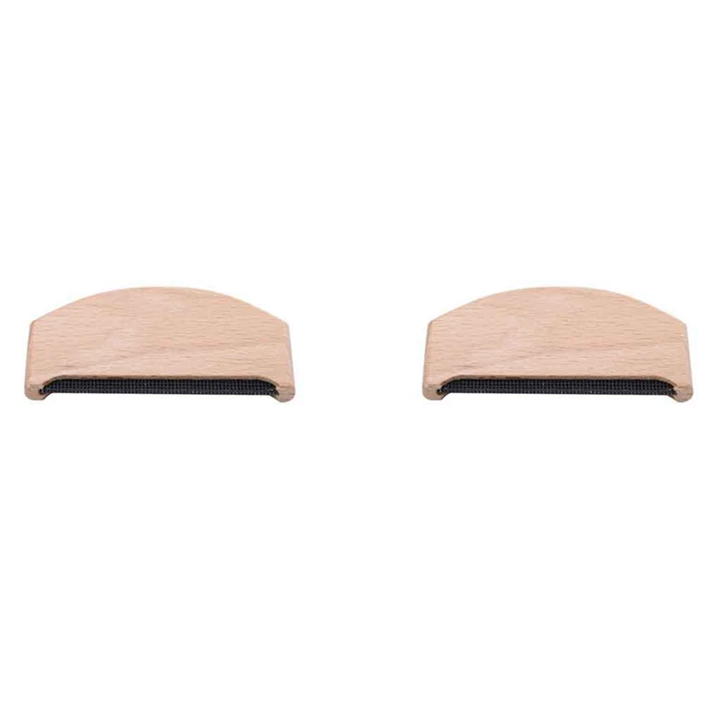 

2X Wool Comb Wooden Pilling Fuzz Fabric Lint Remover Clothing Brush Tool For De-Pilling Clothing Garments Knits