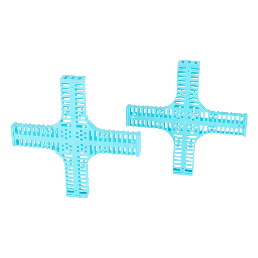 10 шт. крестообразных двухтактных коробок для побега пчелиных маток, оборудование для выращивания пчел, клетка для пчел, принадлежности для пчеловодства