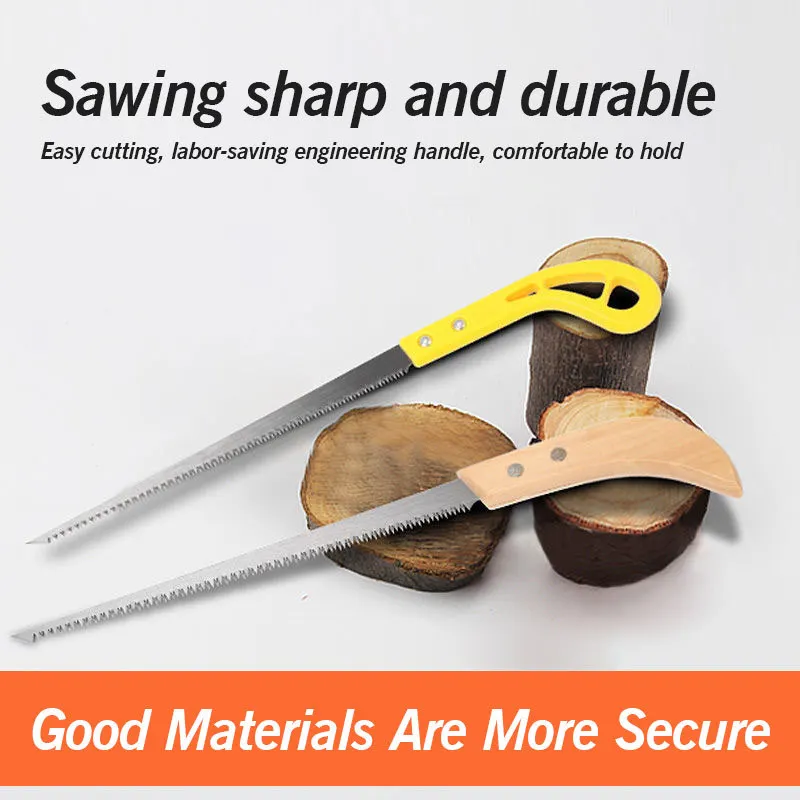 Hand Saw Household Wallboard Chicken Tail Small Hole Saws Gypsum Board Cutting Wood Plastic Wooden Handle Multi-Function