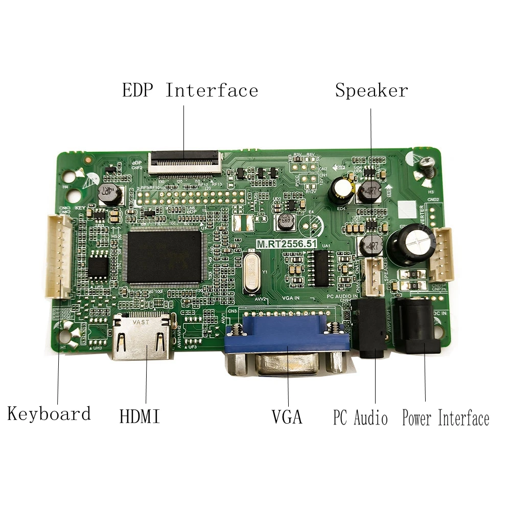 Lwfczhao-kit de Controle para N156hge-eab N156hgee-e-ee Hdmi Mais Vga Lcd Led Screen Controller Board 1920x1080 30 Pinos Edp Board - Imagem 5