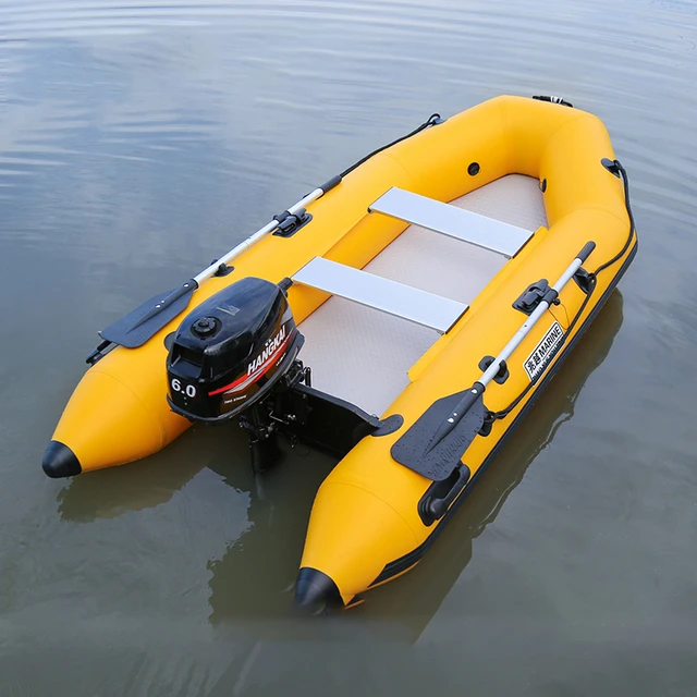 Yellow Aluminum Row Boats For Sale 2.3m2.8m Rowing Boats Fishing