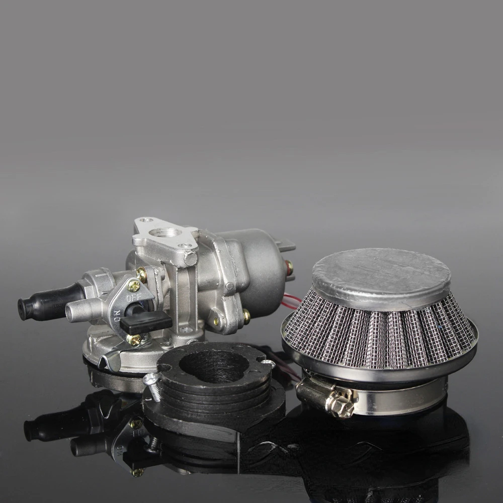 Carburetor and Air Filter Set for 47cc 49cc 2-Stroke Mini Moto ATVs, Quads, Dirt Bikes, and Pocket Bikes - Fits 13mm Engine Carb 26 - Racext Carburetor and Air Filter Set for 47cc 49cc 2-Stroke Mini Moto ATVs, Quads, Dirt Bikes, and Pocket Bikes - Fits 13mm Engine Carb - - Racext 25