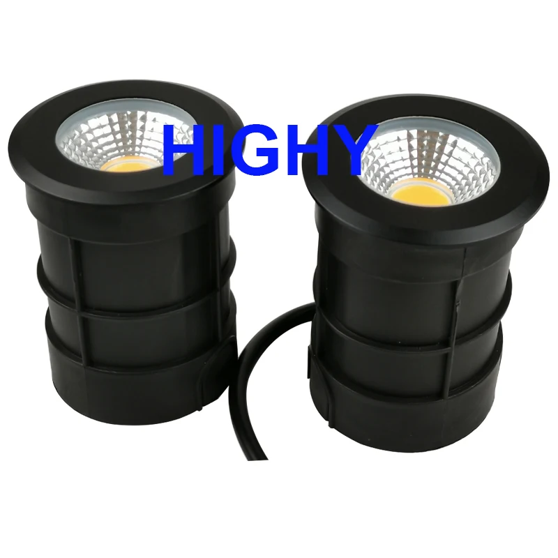 IP68 3W 5W 10W LED Underground Light Ground Garden Path Floor Lamp Outdoor Buried Yard Landscape Spotlight 110V 220v DC12V DC24V garden decoration lamps led underground light