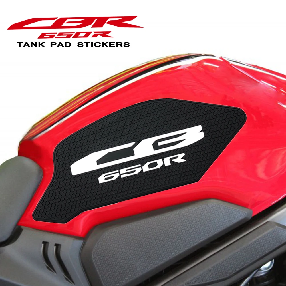 

For HONDA CB650R CB 650R CB650 R 2019-2021 Motorcycle Side Fuel Tank pad Tank Pads Protector Stickers Knee Grip Traction Pad