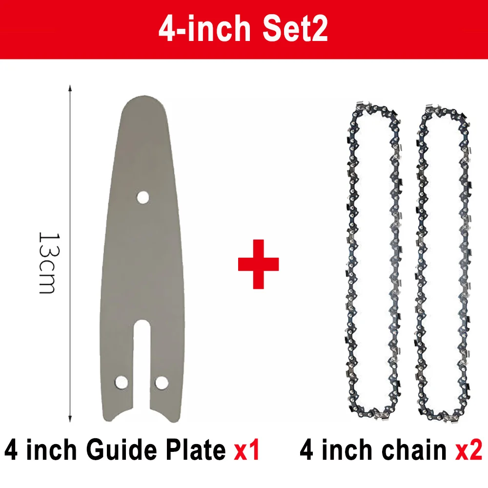 Portable Electric Mini Chainsaw Logging and Pruning Chain Accessories
