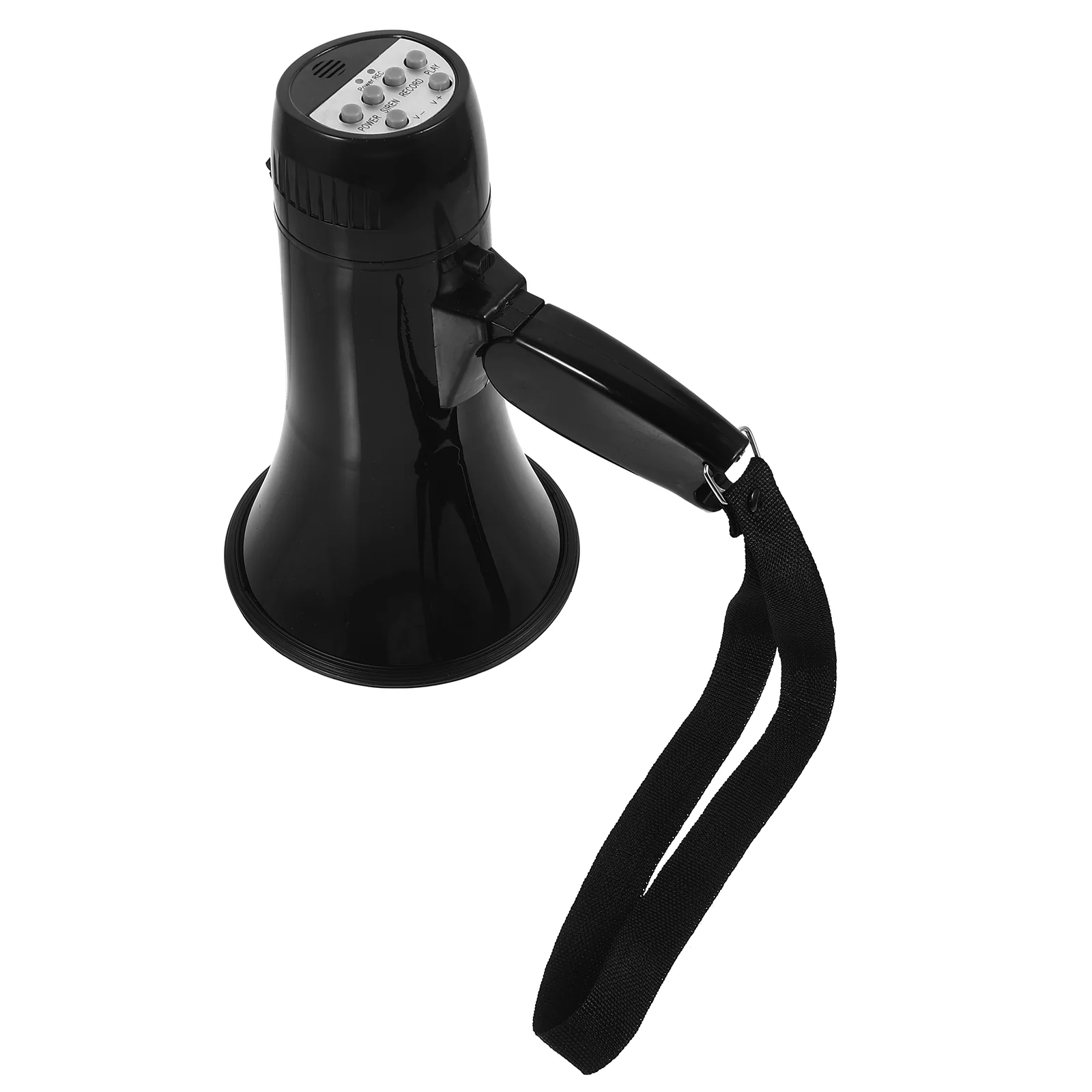 25W Handheld Megaphone Speaker Portable Bullhorn For Sports Events Promotion Small Plastic Megaphone Lightweight Sound System