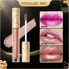 FOCALLURE Diamond Glitter Lip Gloss Long Lasting 15 Colors Metal Matte Shiny Liquid Lipstick Charming Lip Blam Makeup Cosmetics 1