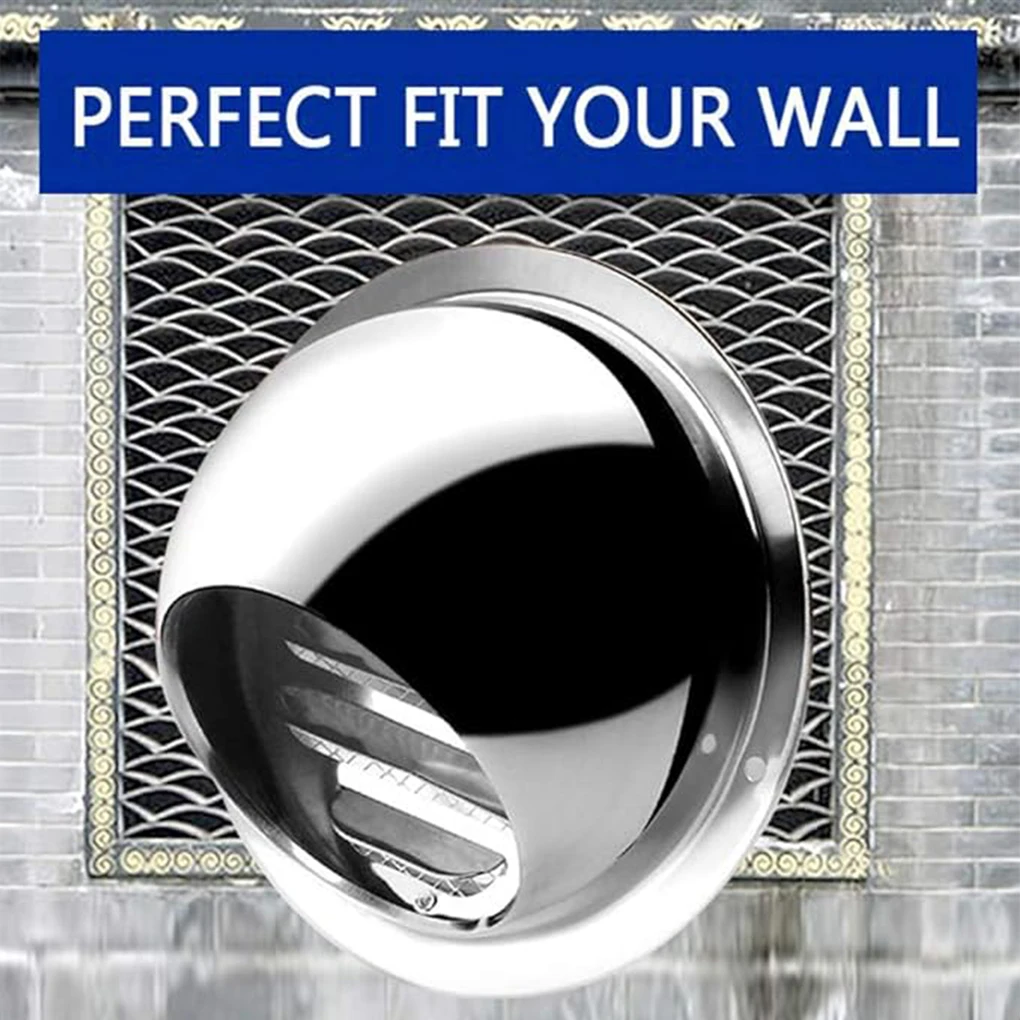 

2/3 Convenient And Reliable Stainless Steel Air Vent Cover For Efficient Ventilation Easy To UseSafe