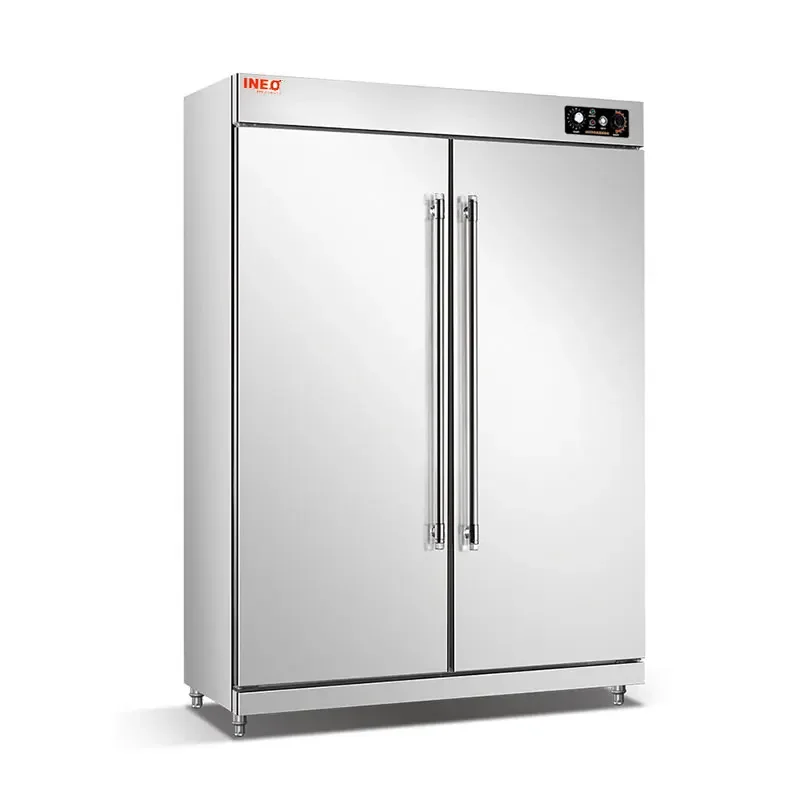 Commercial Freestanding Single Door Stainless Steel Hotel Tableware Disinfection Sterilization Cabinet 4