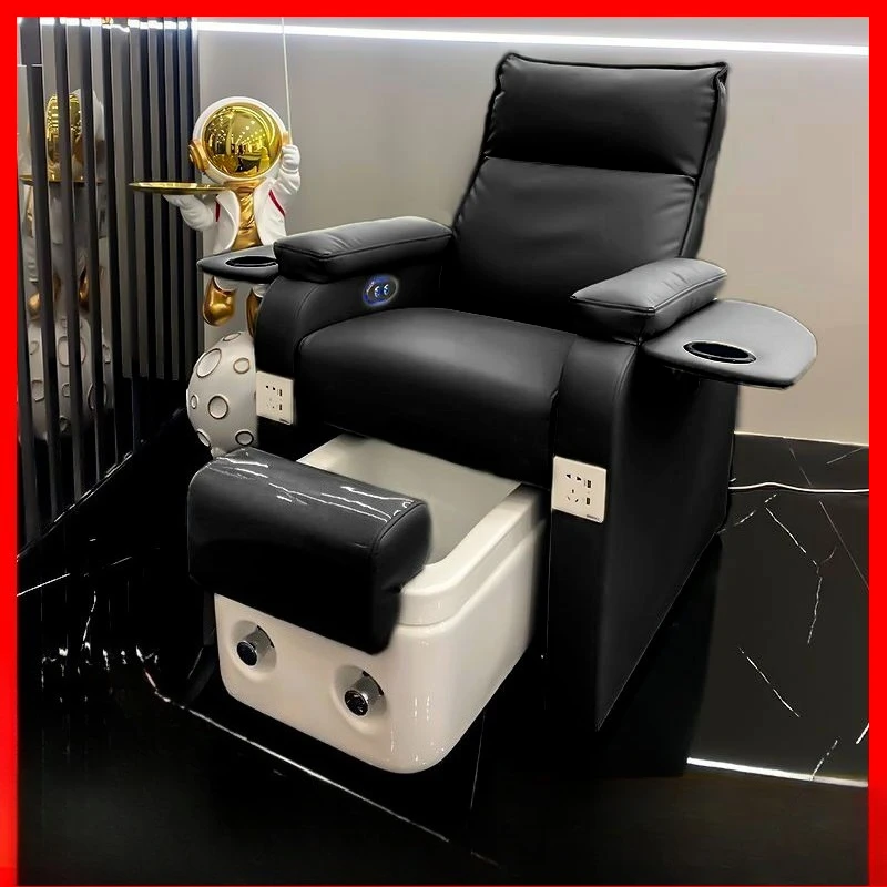 Electric Massage Sofa High End Ceramic Foot Bath Free Shipping Multifunction Smart Pedicure Manicure Hair Care Beauty Chair