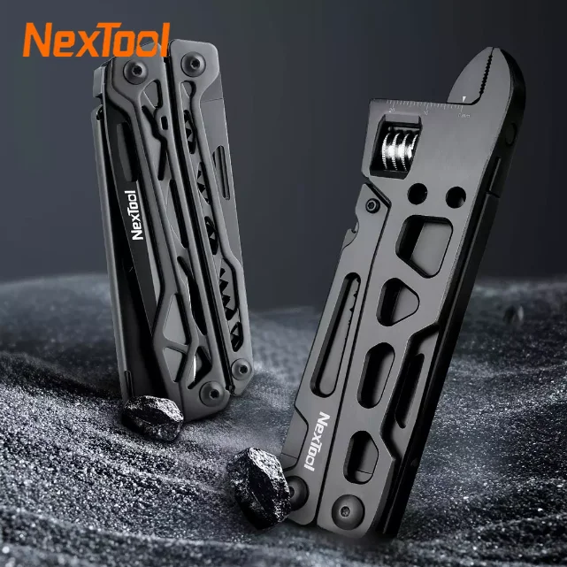 

NexTool Multi-tool Wrench Knife Folding Hand Mini Tools Kit 9 In 1 Pliers Screwdriver Wood Saw Mechanic Emergency Tools