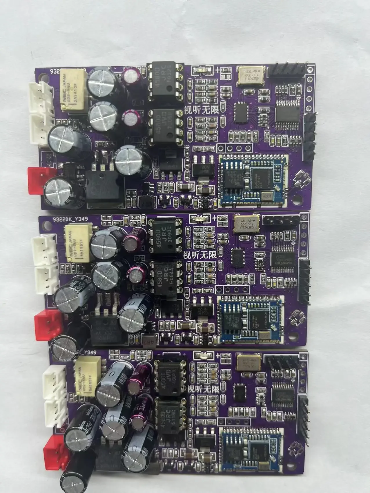 QCC5125 Bluetooth 5.1 Wireless Receiving Board ES9038Q2m Decode Dual OP AMP Support LDAC/APTX 24bit/96Khz