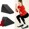 Squat Wedge Block Calf Stretcher Multi-Functional Stretch Wedge Adjustable Foot and Calf Stretching Incline Wedge for Home Gym
