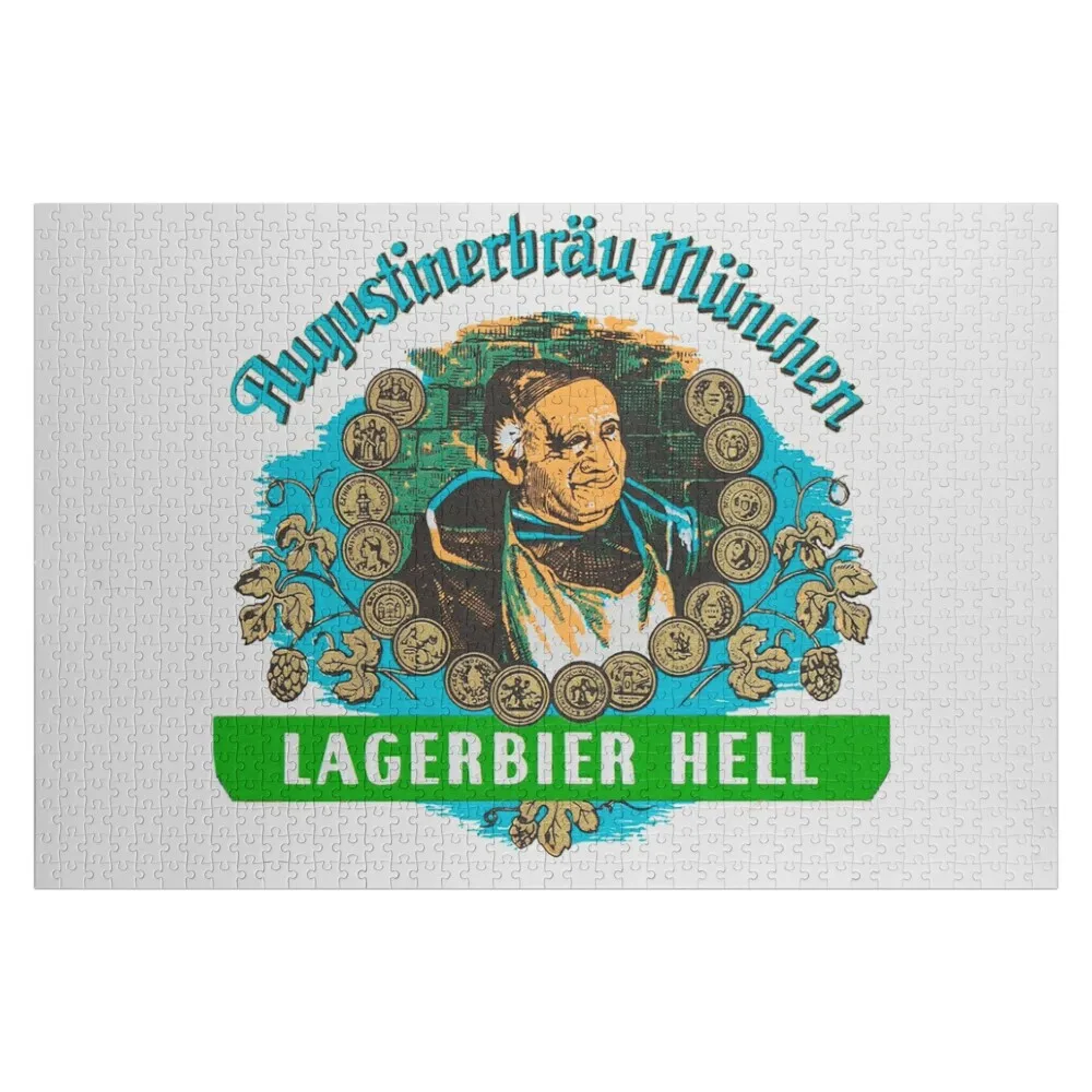 Augustiner Munich Beer...Lagerbier Hell Jigsaw Puzzle Personalized Gifts Custom Kids Toy For Children Puzzle