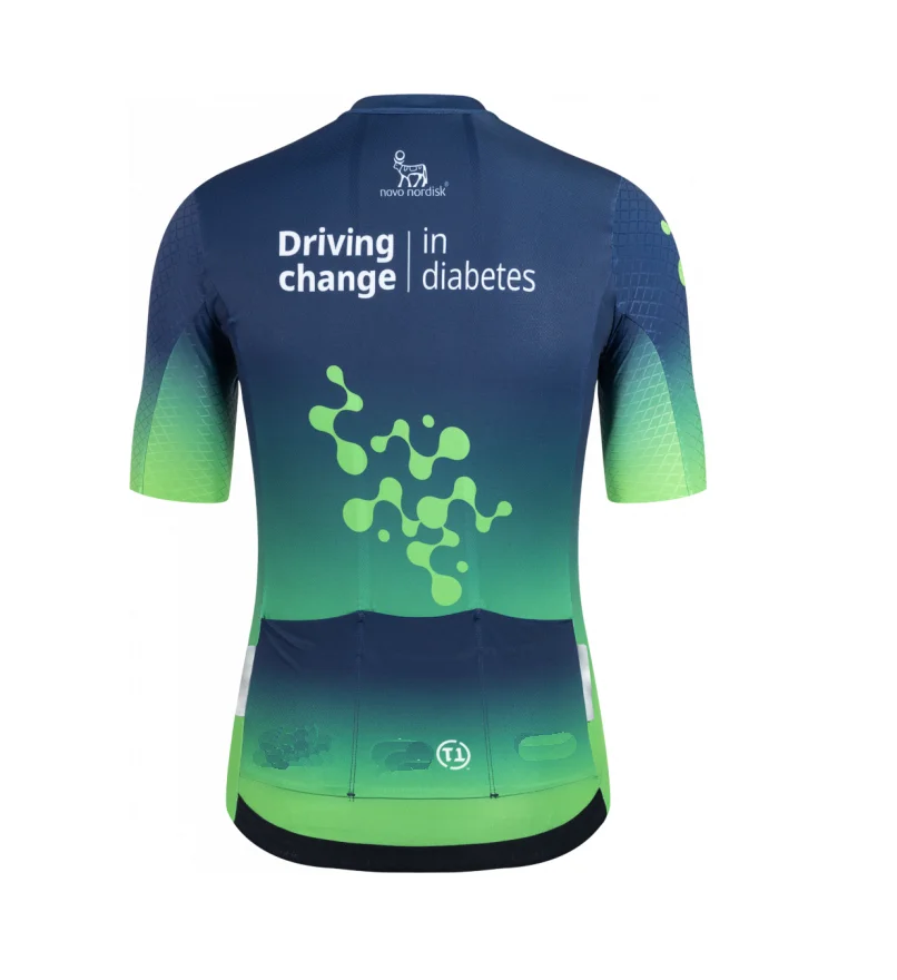NOVO NORDISK TEAM men's cycling jersey short sleeve bicycle clothing with bib shorts