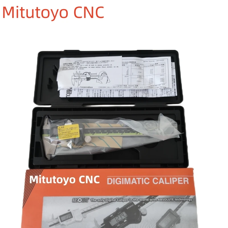Mitutoyo CNC 가공 LCD 디지털 켈리퍼 버니어 캘리퍼스, 전자 측정 도구, 0-150mm, 0-200mm, 0-300mm, 12 인치, 최고 브랜드