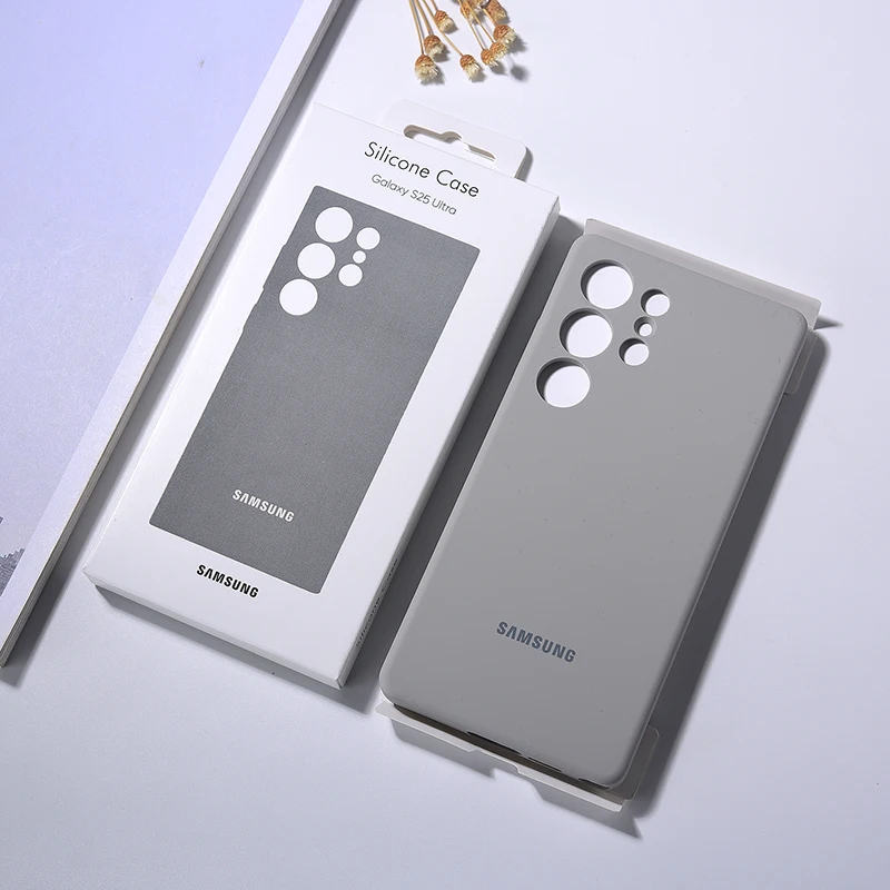 Premium Liquid Silicone Protective Phone Case - Soft Back Cover Shell