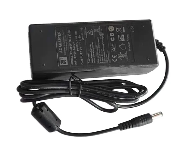 

Адаптер питания 12 В 5,5 А, цилиндр 2,1/мм, IEC C14, RS-350/120-S336K