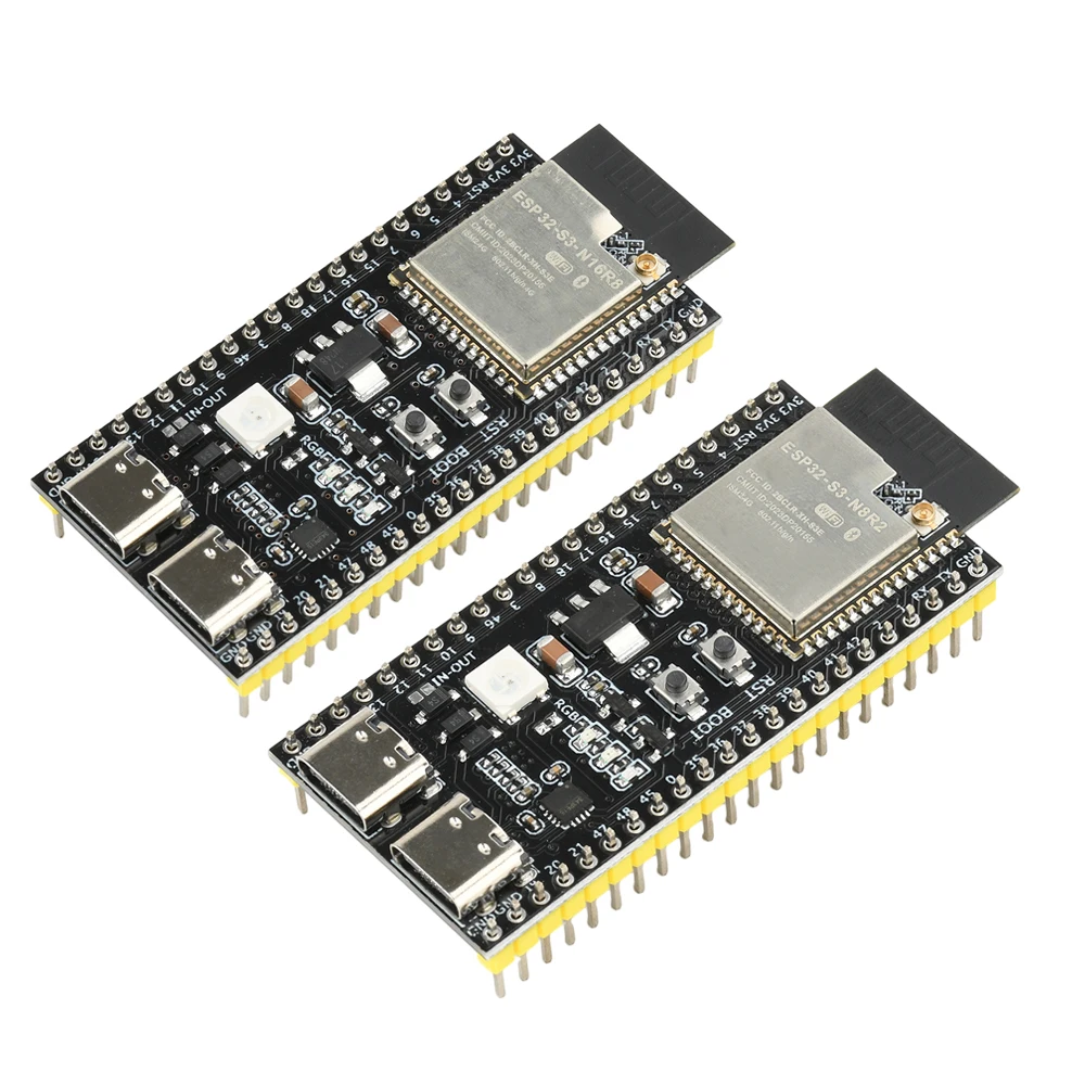 Esp32-S3 Wifi Bt 개발 보드 온보드 Esp32 S3 N16R8 N8R2 모듈(안테나 베이스 포함)