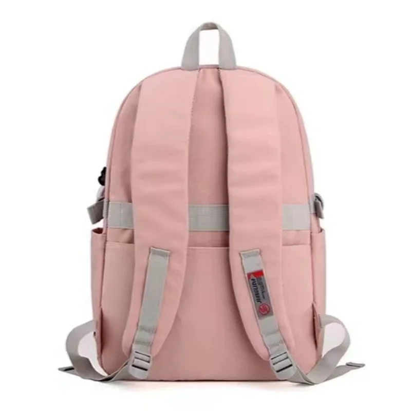 Schoolbag New Korean Version of Pretty Girl Backpack Waterproof Outdoor Travel  Computer Bag  Burden-reducing  Book Bag