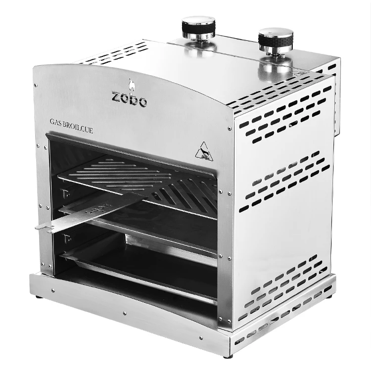 

BBQ Outdoor Grill Gas Barbecue Grill Easily Cleaned Design Stainless Steel 800 Degree Celsius Hot Product