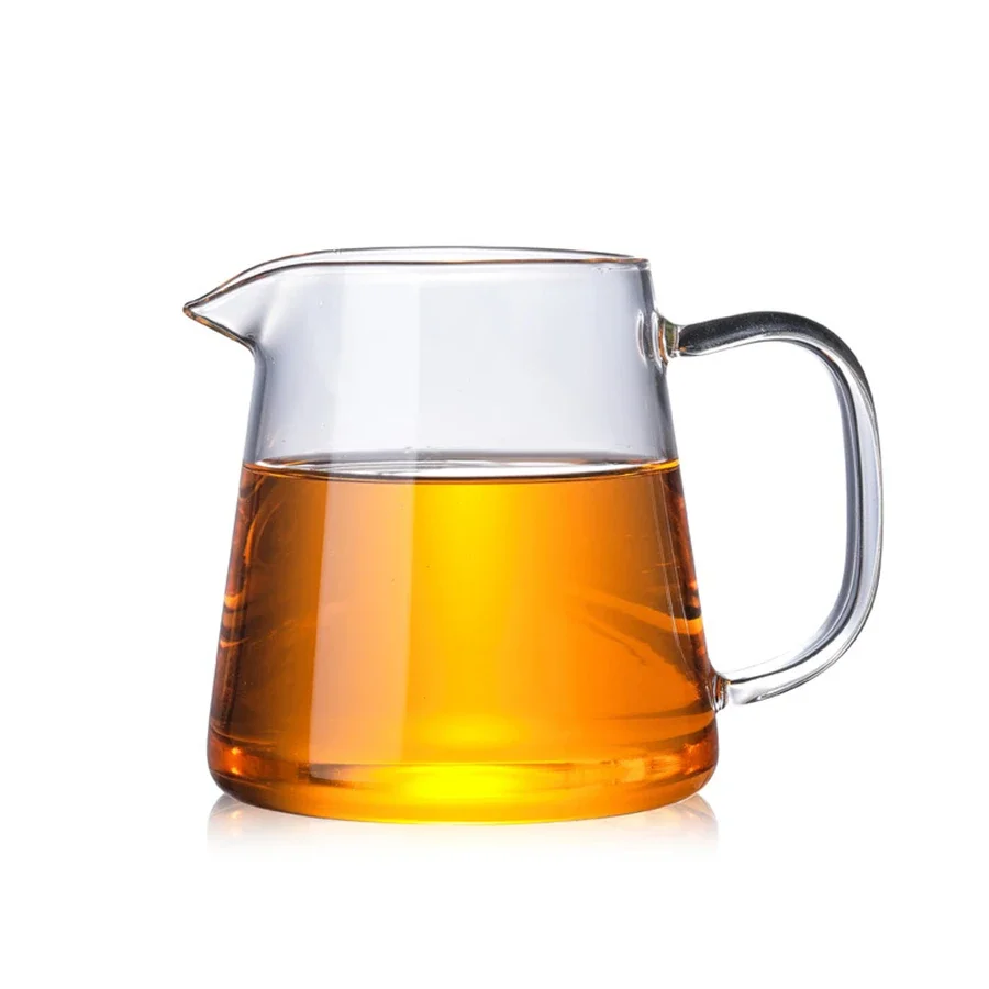 Glass Cup Coffee Glass Cup Heat Resistant Coffee Glass Cup Glass Tea Cup Glass Tea Pitcher Chinese Tea Set Glass Pitcher Coffee Pot Water Jug Heat-Resistant Cup Anti-Scalding Tasting Cup Kung Fu