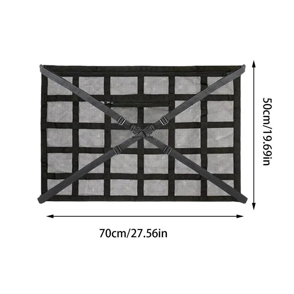 Car Interior Roof Storage Net Cargo Storage Net For Car Space Saving Large Capacity Car Camping Essentials Roof Luggage Net For
