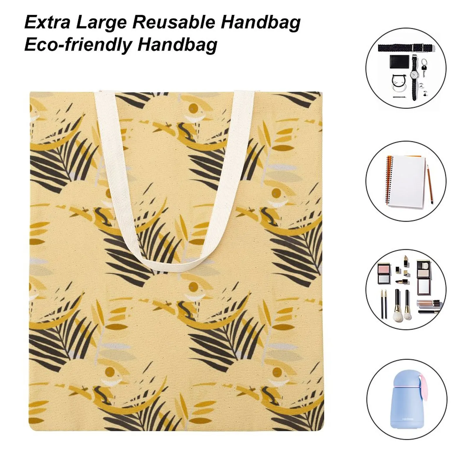 Customized Pattern Tote Shopping Bag for Women 2023 Shoulder Bag Reusable Shopping Purses Fashion Big Size Handbag Tote