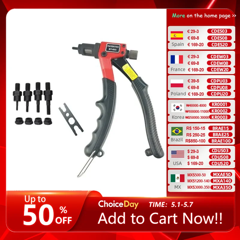 allsome-bt-603-manual-riveter-gun-hand-rivet-tool-kit-rivet-nut-setting-tool-nut-setter-m3-m4-m5-m6