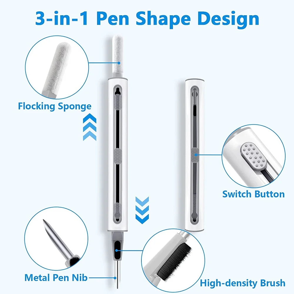 Premium Earphone Cleaning Kit with Durable Brush Pen