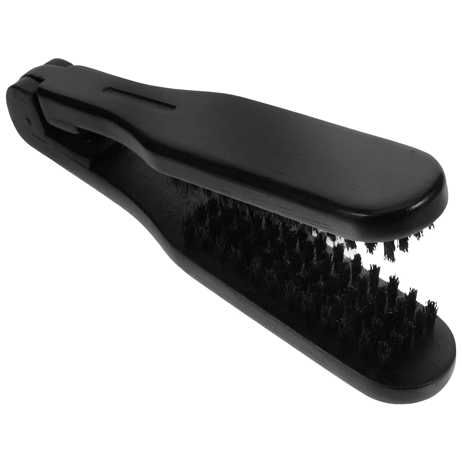 

Straightening Comb Bristle Hair Straightener Brush Hairdressing Tool Styling Clamp for Double Sided