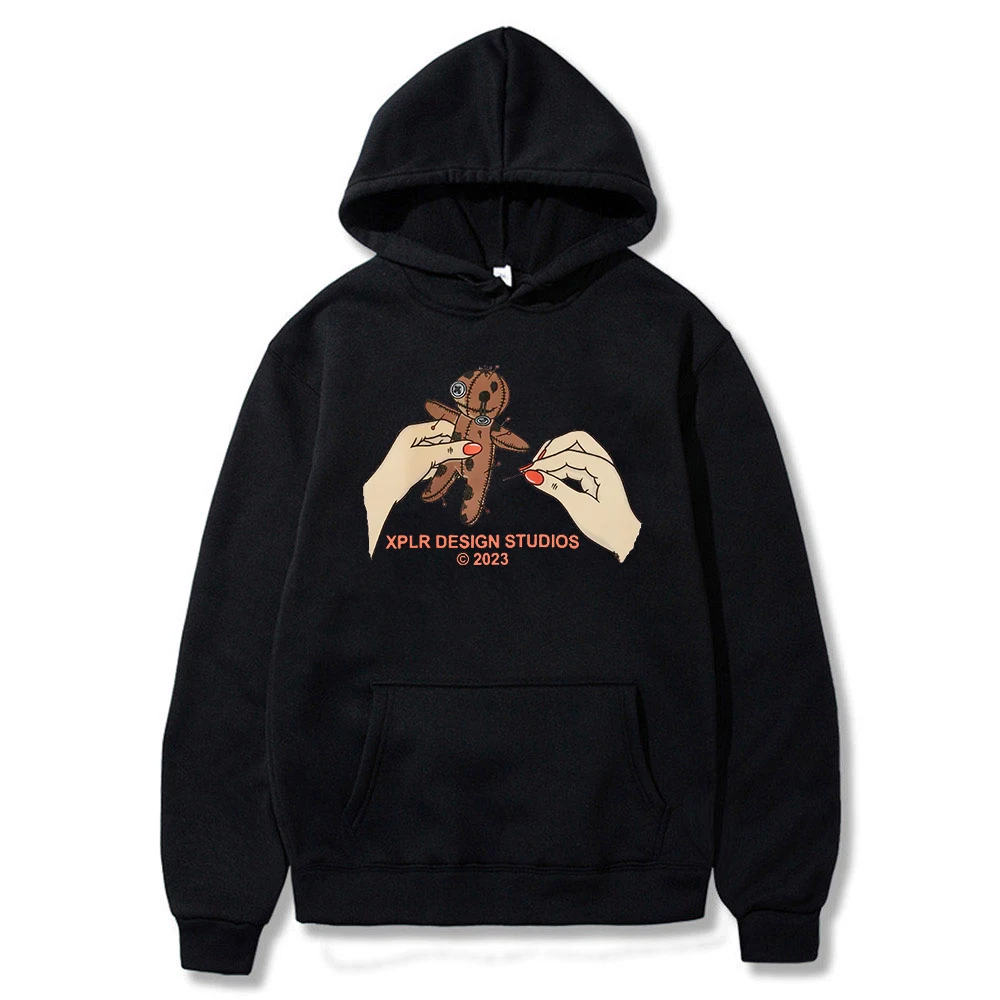

XPLR Sam and Colby Voodoo Hoodie Long Sleeve Women Men Sweatshirt 2023 Casual Style Harajuku Streetwear Fashion Clothes