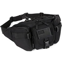 Tactical Waist Pack, Military Fanny Pack for Men - Perfect for Cycling, Camping, Hiking, Hunting & Fishing - Durable 1